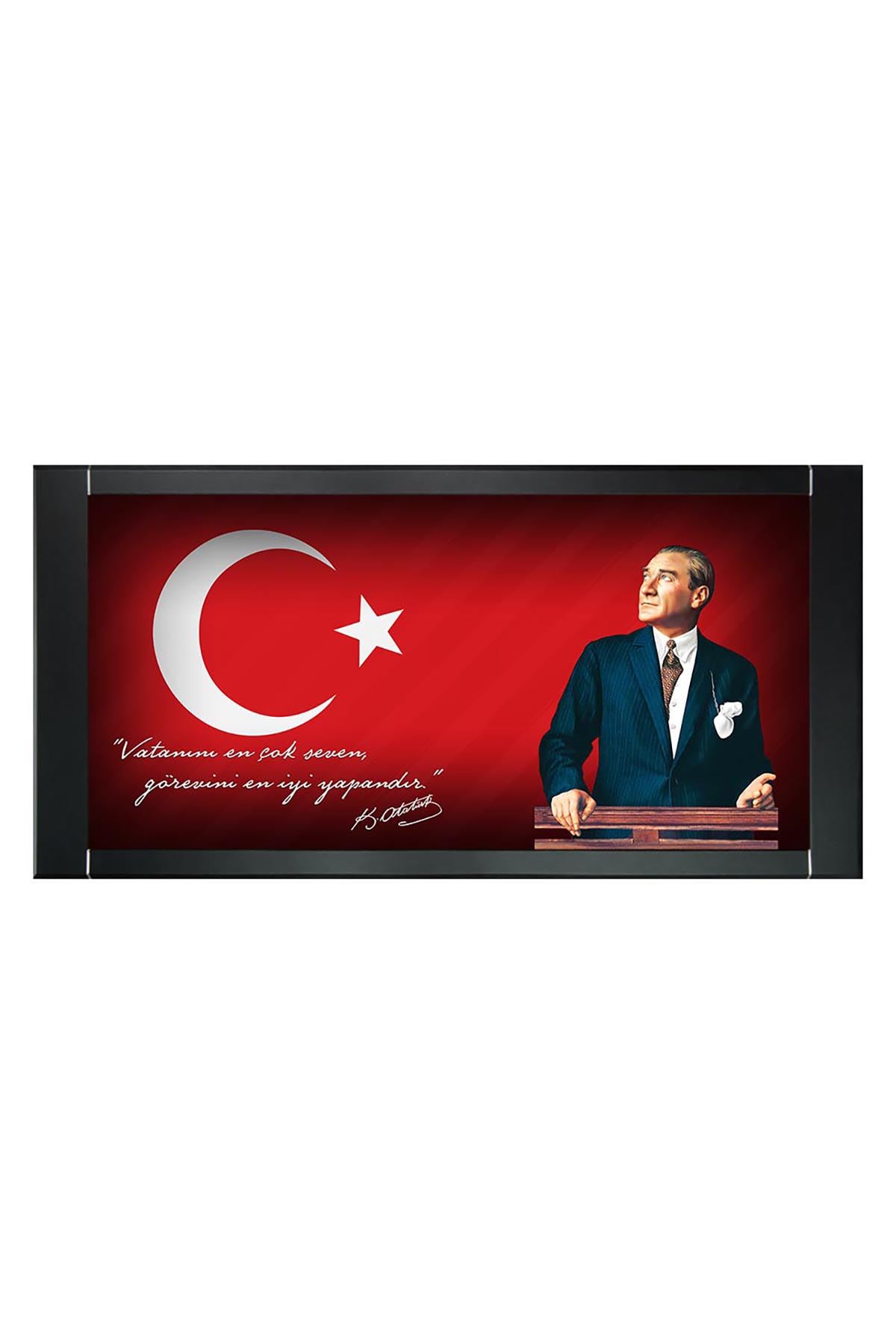 	Atatürk Resimli Makam Panosu  