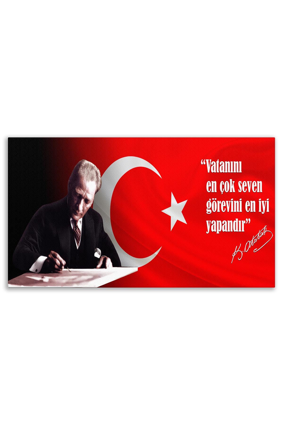 Ataturk Canvas Board | Printed Canvas Board | Customized Canvas Board | Digital Printing