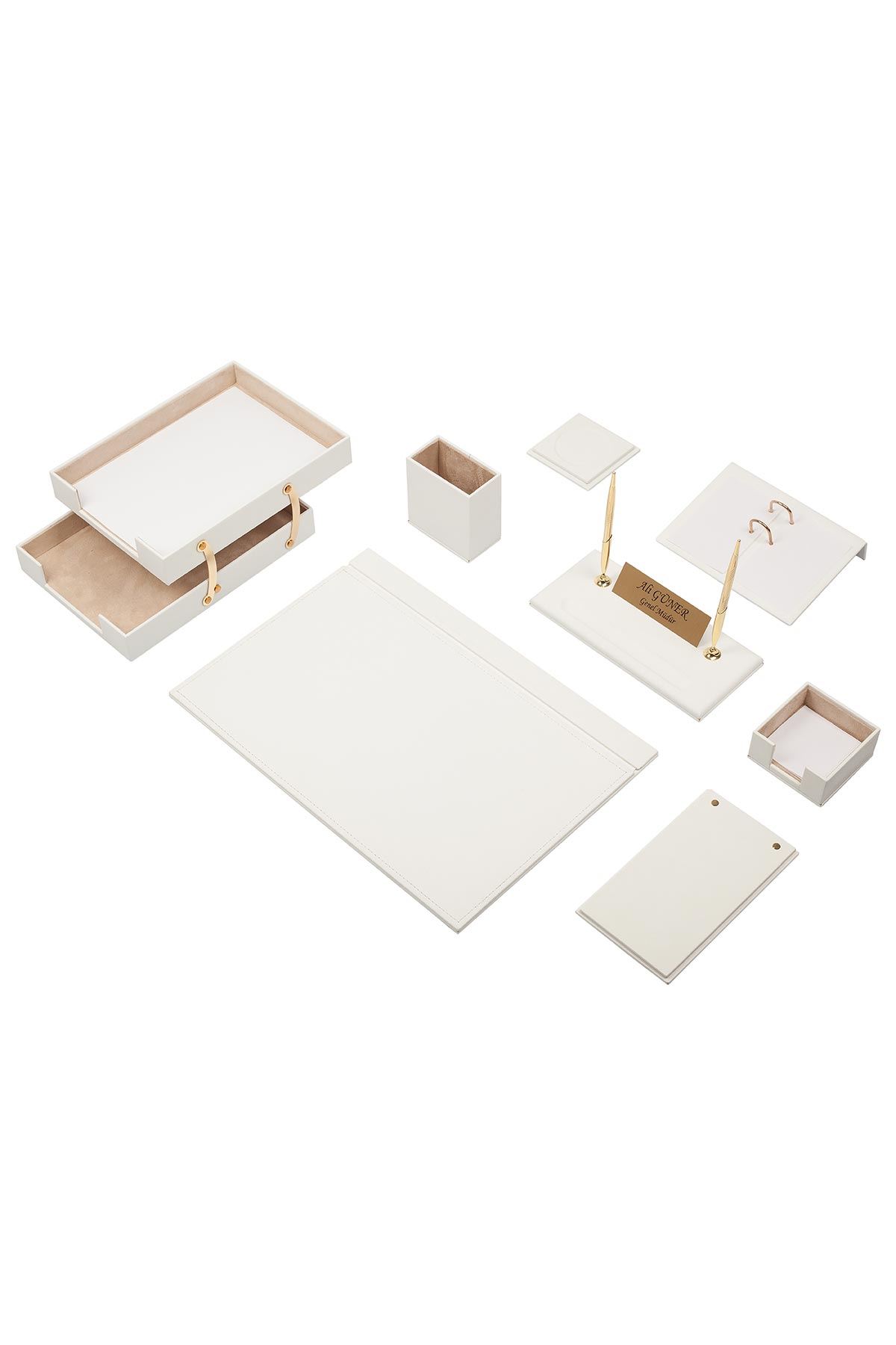Make Your Own Desk Set White