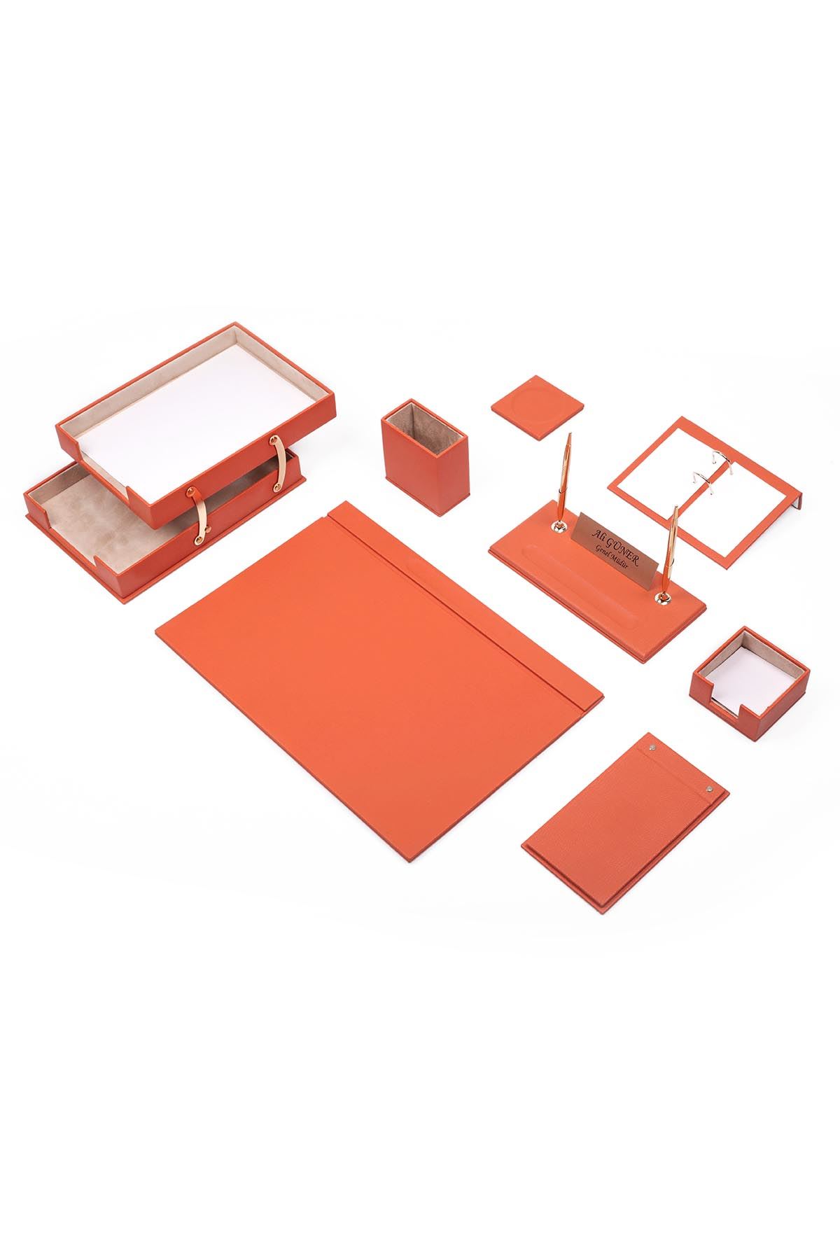 Make Your Own Desk Set Orange