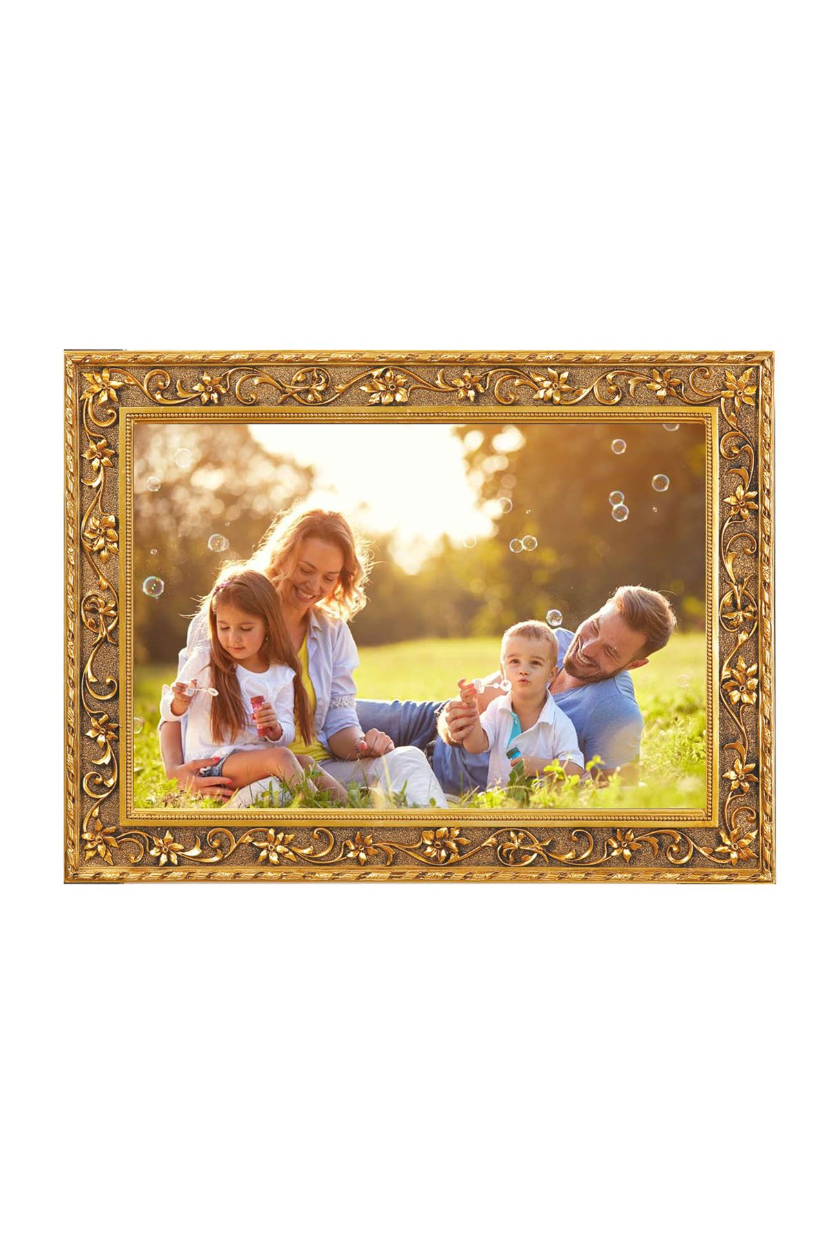 Personalized Golden Frame or Silver Frame Pictures