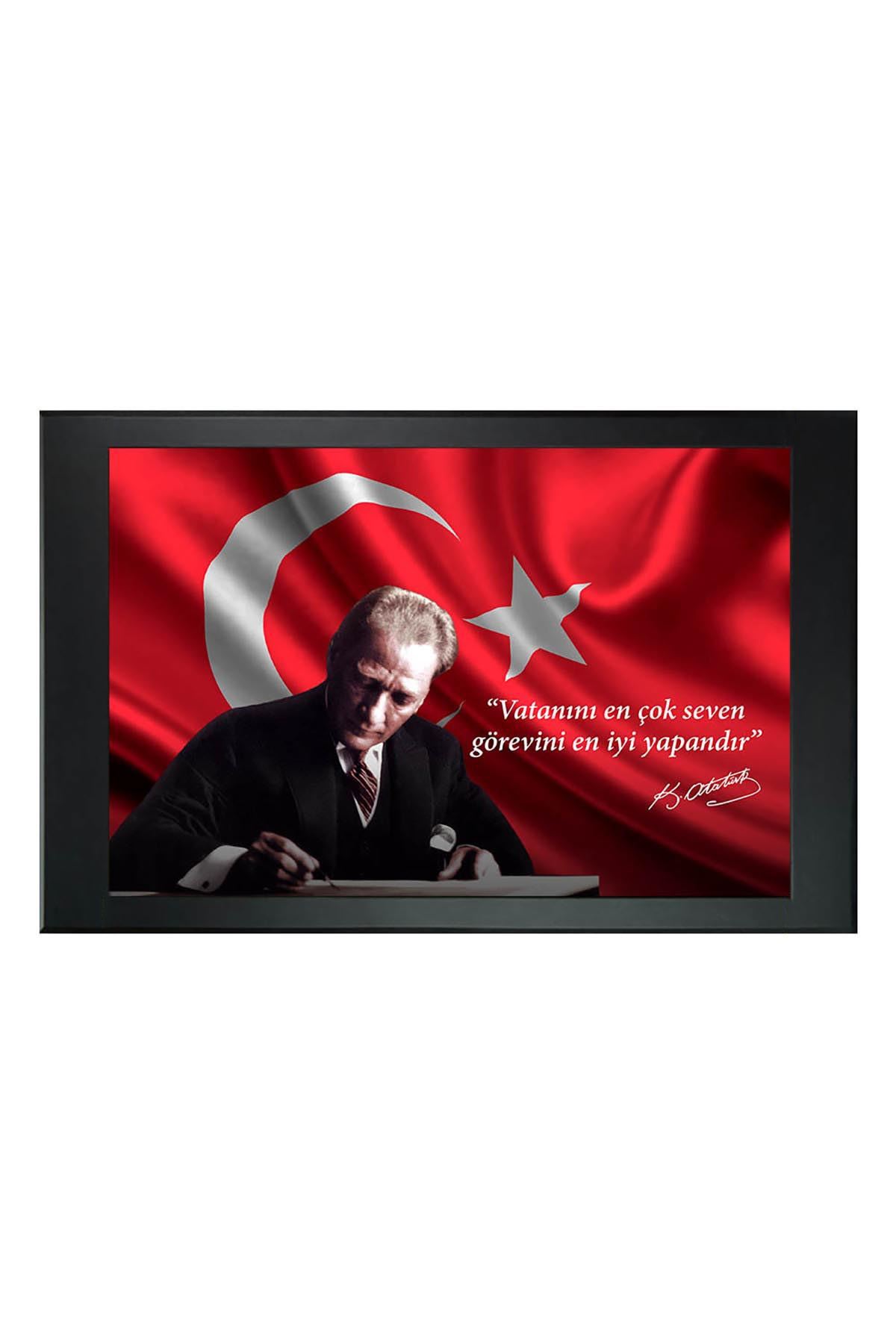 Resimli Atatürk Makam Panosu 