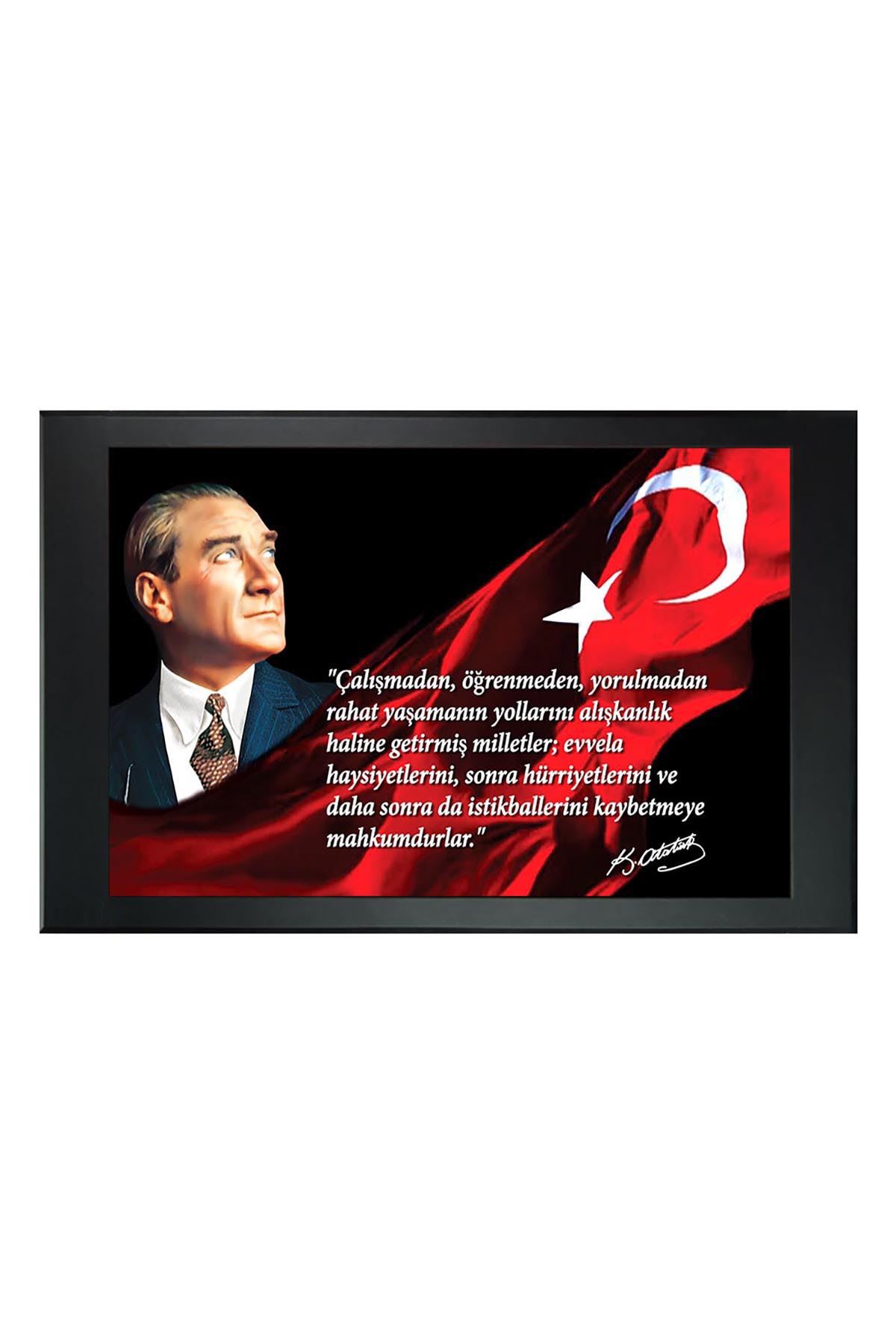 Atatürk Resimli Makam Panosu    