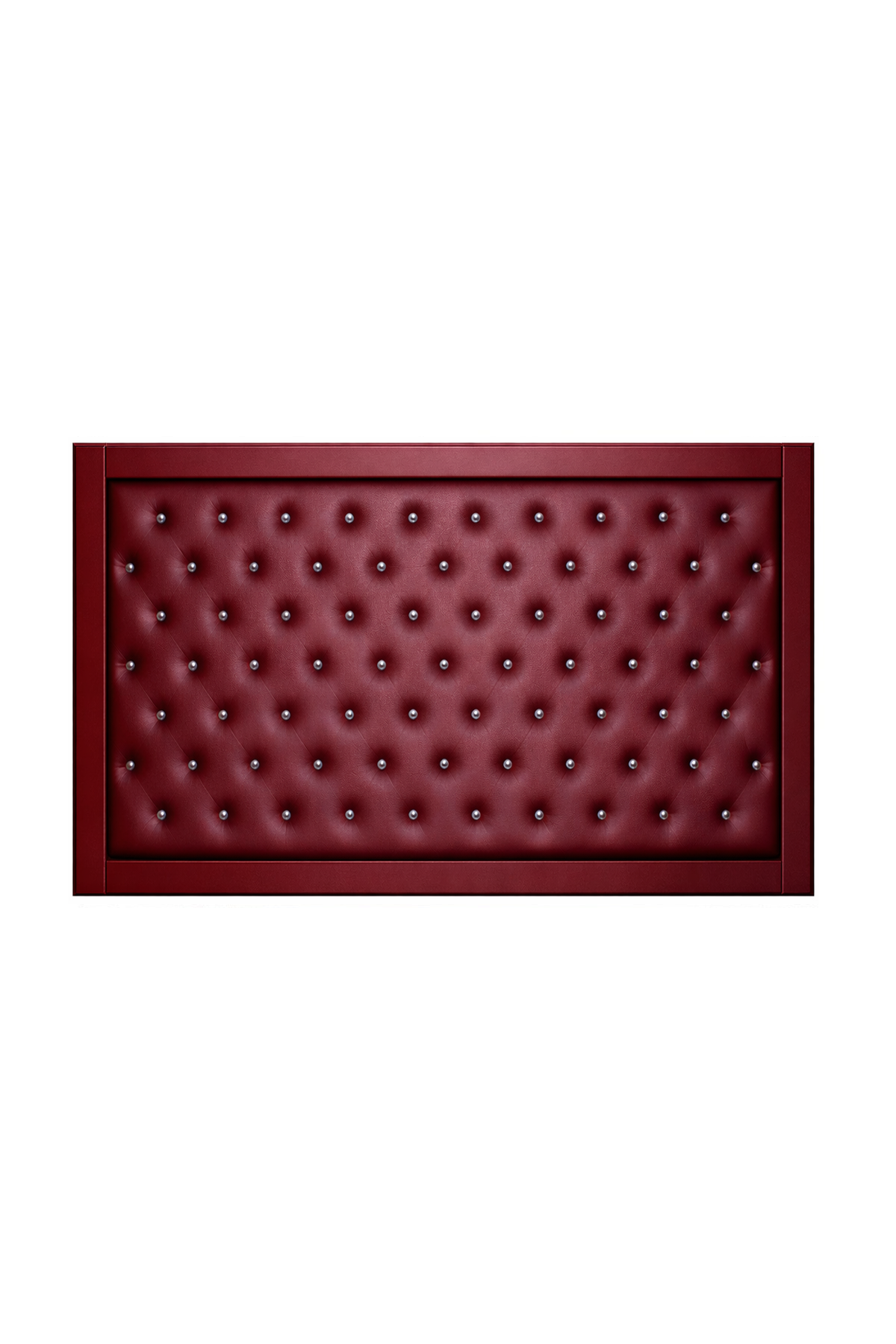 لوحة إدارية فاخرة بإطار جلد مزخرف بالأزرار