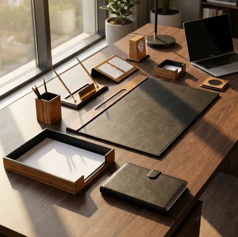 Avukatlar İçin Sümen Takımı: Hukuk Bürolarında Prestijli Masa Düzeni