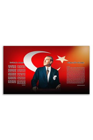 Atatürk Canvas Board | Printed Canvas Board | Customized Board