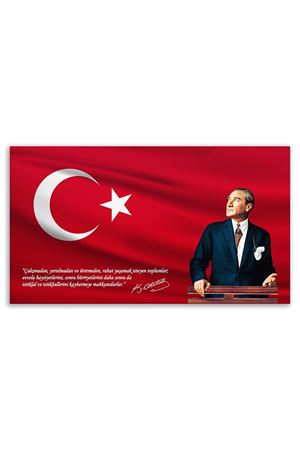 Atatürk In Council Canvas Board | Printed Canvas Board | Customized Canvas Board