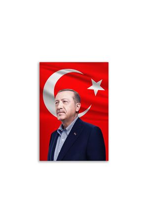 Turkish President Canvas Board | Printed Boards | Customized Boards