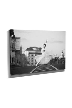 Siyah Beyaz Balerin Dekoratif Tablo – D-T0015