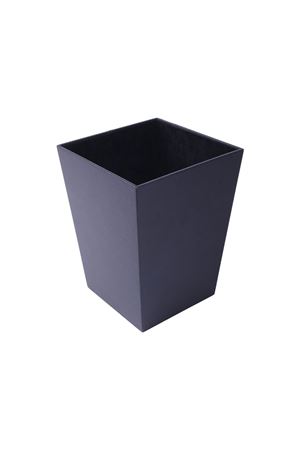 Black leather Garbage Can | Trash Can | Trash Bin | Leather Garbage Can | Office Garbage Can | Hotel Garbage Can