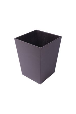 Brown leather Garbage Can | Trash Can | Trash Bin | Leather Garbage Can | Office Garbage Can | Hotel Garbage Can