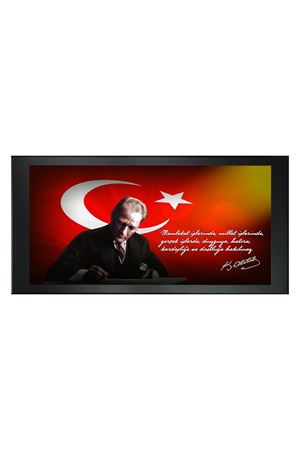Atatürk Resimli Makam Panosu