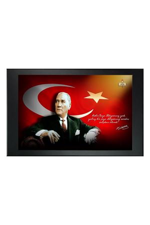 Atatürk Resimli Makam Panosu