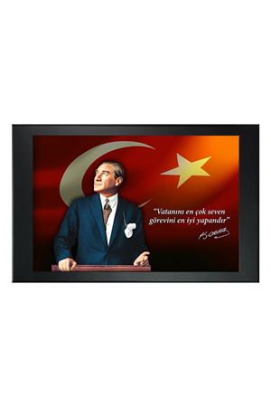 Atatürk Resimli Makam Panosu - RMP023-1