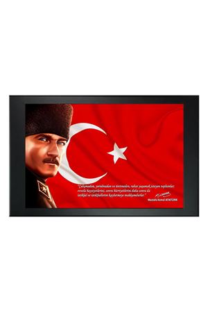 Atatürk Resimli Makam Panosu  