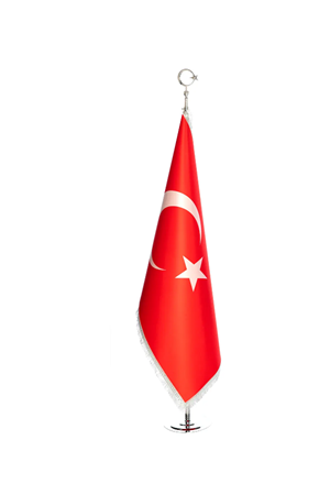 Makam Bayrağı ( Krom Direk )