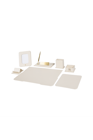 Elegance Sümen Takımı Krem 8 Parça