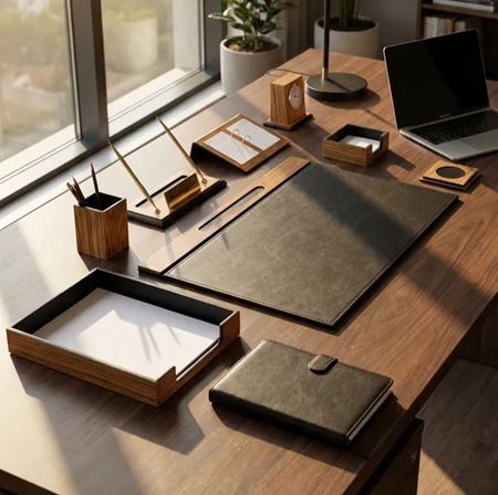 Avukatlar İçin Sümen Takımı: Hukuk Bürolarında Prestijli Masa Düzeni