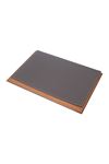 Star Lux Leather Desk Set Gray 10 Accessories