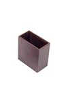 Luxury Leather Desk Set Brown 10 Accessories - Double Document Tray
