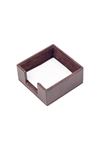 Luxury Leather Desk Set Brown 10 Accessories - Double Document Tray