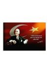 Deri Üzerine Atatürk Tablosu    