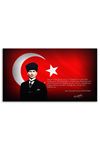 Atatürk Deri Üzerine Tablo 