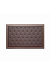 Buttoned Manager Board - Brown