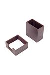 Leather Desk Accessories set of 2 Brown| Desk Set Accessories | Desktop Accessories | Desk Accessories | Desk Organizers | Pencil Holder | Note Paper Holder