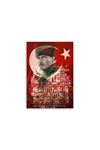 Atatürk Resimli Kanvas Tablo 