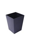 Black leather Garbage Can | Trash Can | Trash Bin | Leather Garbage Can | Office Garbage Can | Hotel Garbage Can