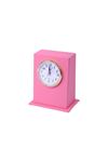 Pink Leather Desktop Clock | Leather Desk Accessory | Desk Accessories | Desk Clock | Desktop Clock