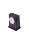 Brown Leather Desktop Clock | Leather Desk Accessory | Desk Accessories | Desk Clock | Desktop Clock