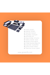  طقم مكتب جلد راقي 14– قطعة  لون رمادي  مع لوحة اسم مخصصة باسمك | إكسسوارات مكتبية فاخرة| إكسسوارات مكتبية جلد
