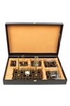 Crsytal Desk Organizer Set ( With Golden Pen Set )