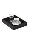Leather Tea / Coffee Tray | Leather Service Tray | Leather Tea Tray | Leather Coffee Tray | Leather Hotel Accessory | Leather Office Accessory